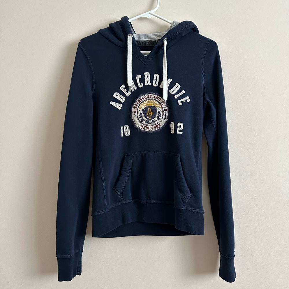 A & F Cozy Varsity Hoodie